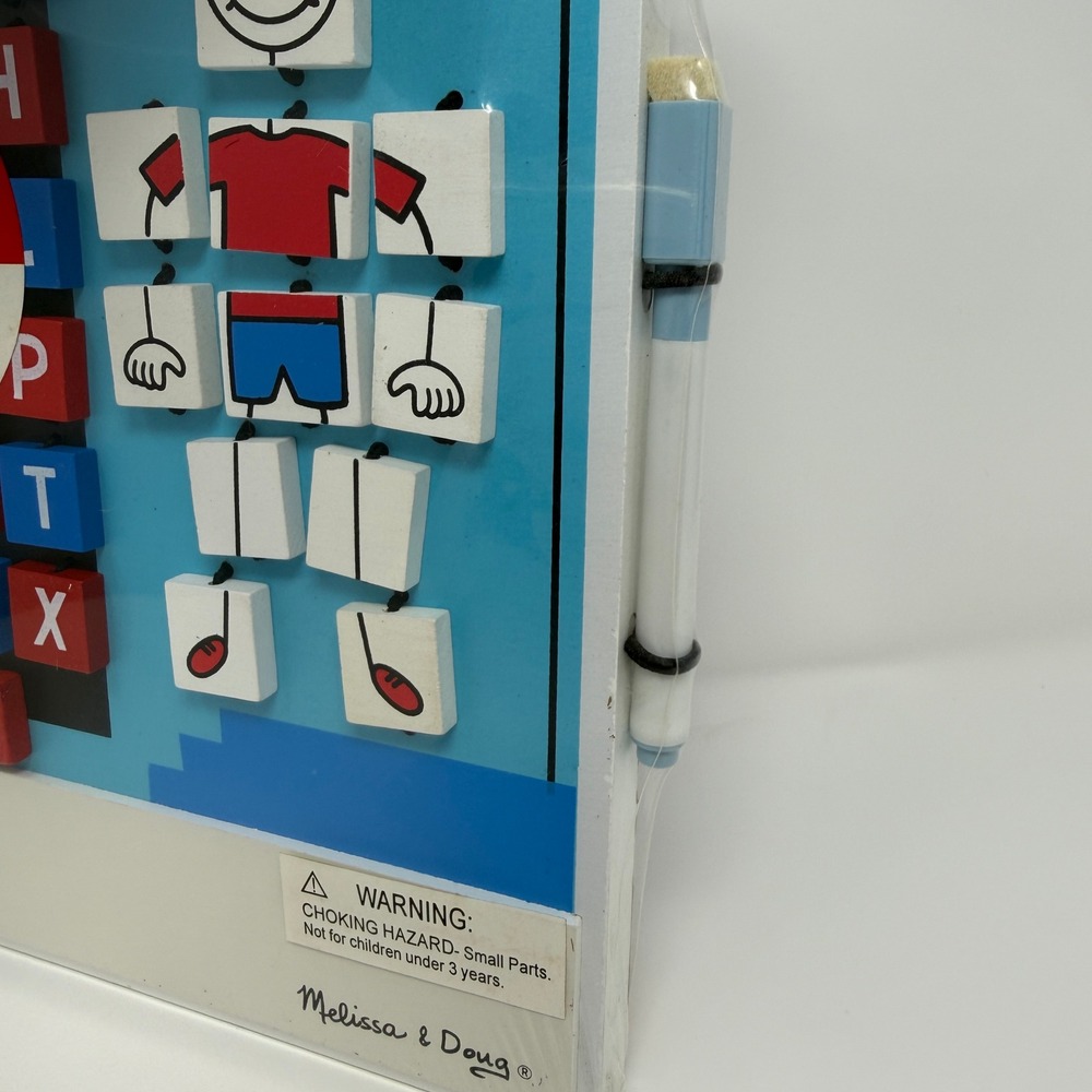 Melissa & Doug Flip to Win Wooden Hangman Travel Game New in wrapper - Picture 5 of 11